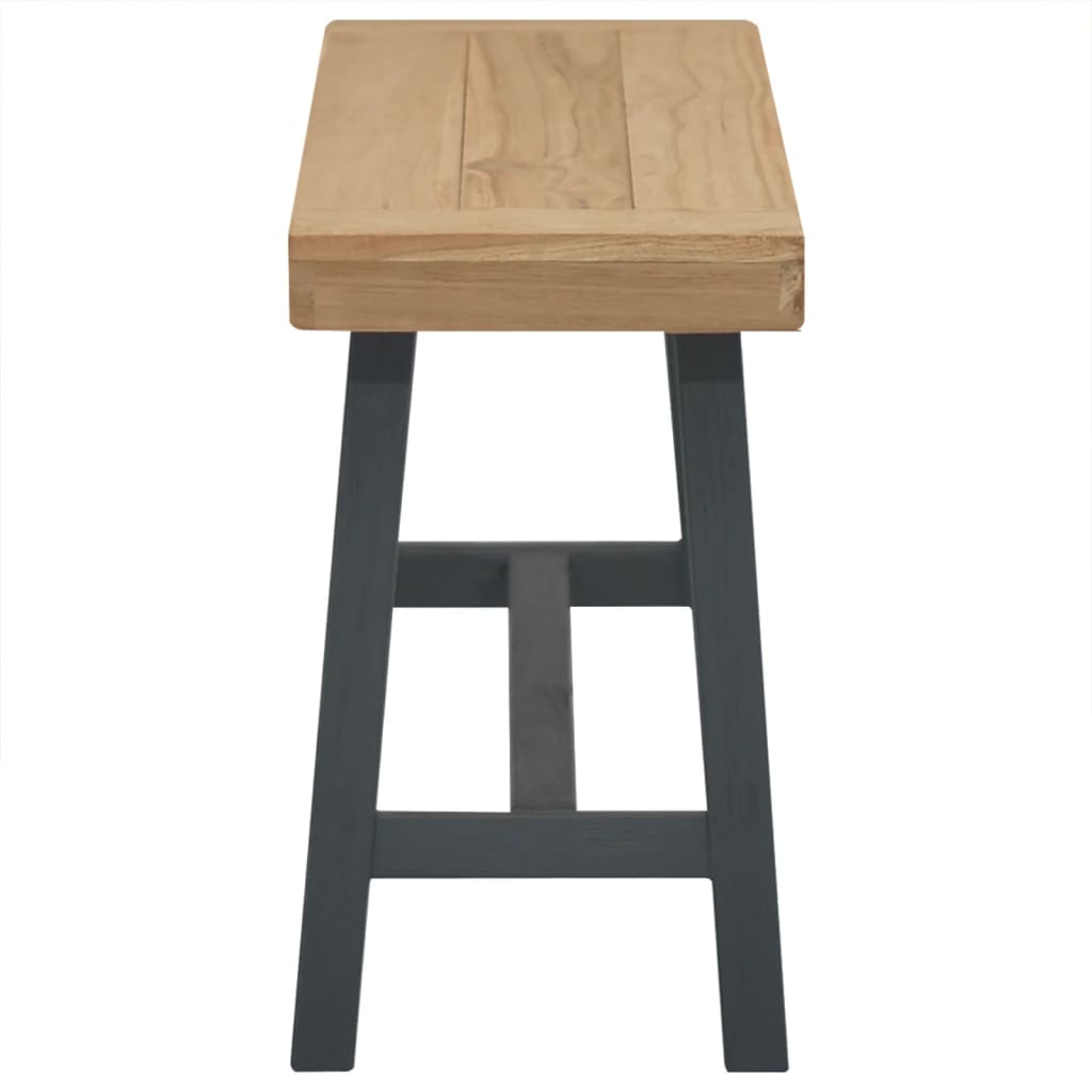 Banc 110 cm Bois massif de teck Bancs de cuisine & salle à manger vidaXL