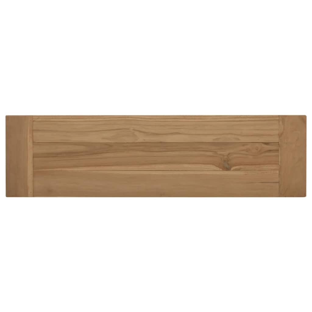 Banc 110 cm Bois massif de teck Bancs de cuisine & salle à manger vidaXL