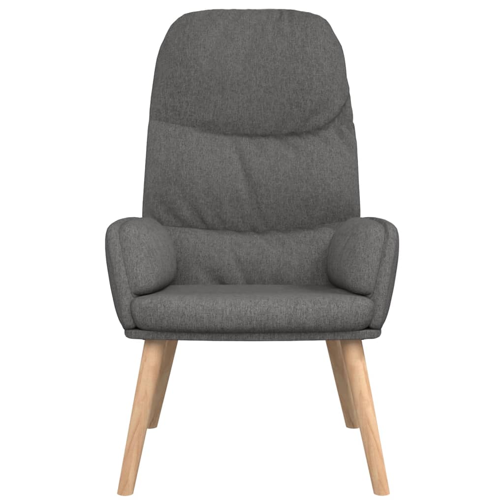 Chaise de relaxation Gris clair Tissu - XIOS