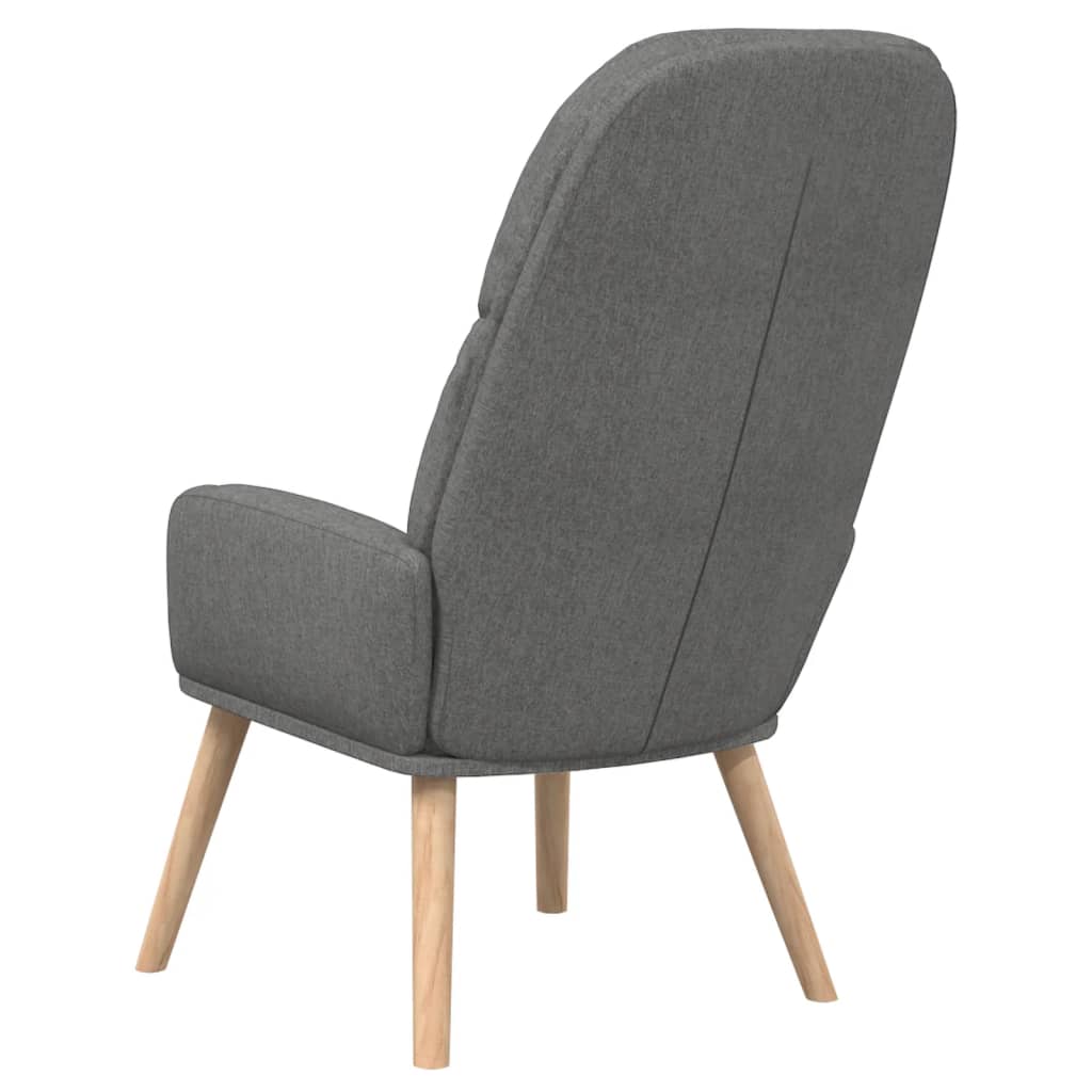 Chaise de relaxation Gris clair Tissu - XIOS