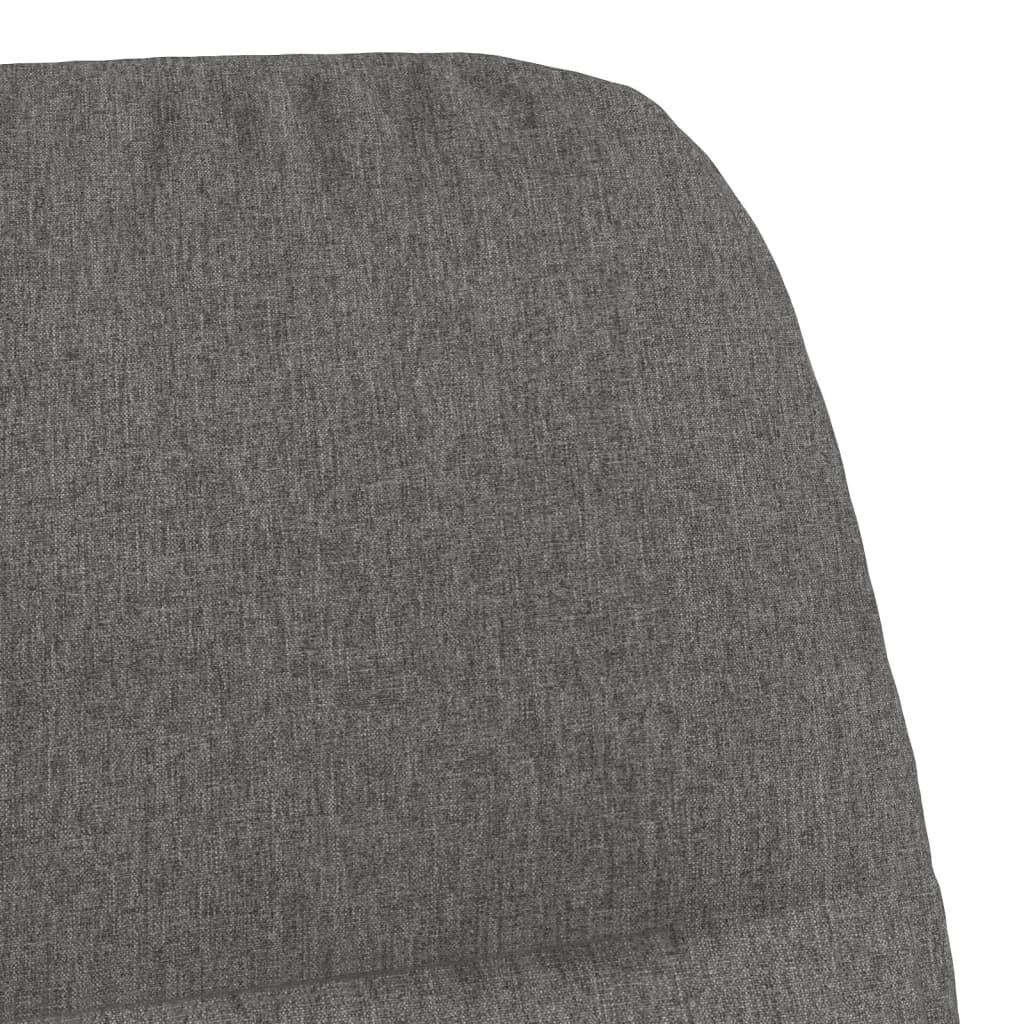 Chaise de relaxation Gris clair Tissu - XIOS