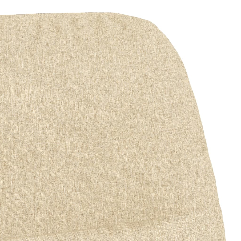 Chaise de relaxation Crème Tissu - XIOS