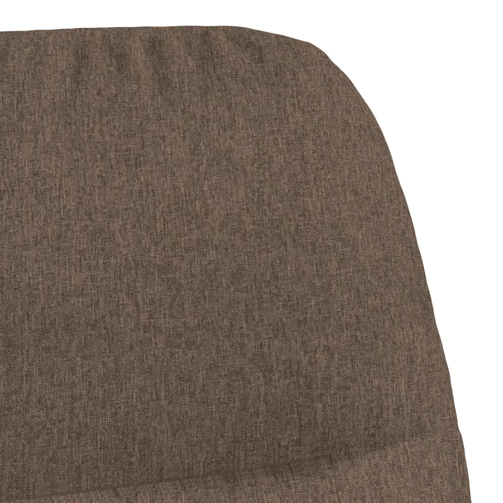 Chaise de relaxation Taupe Tissu - XIOS