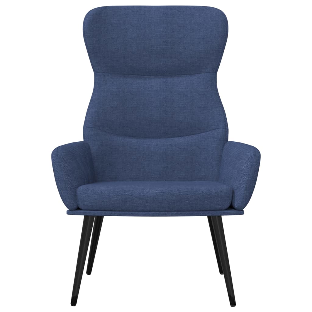 Chaise de relaxation Bleu Tissu - XIOS