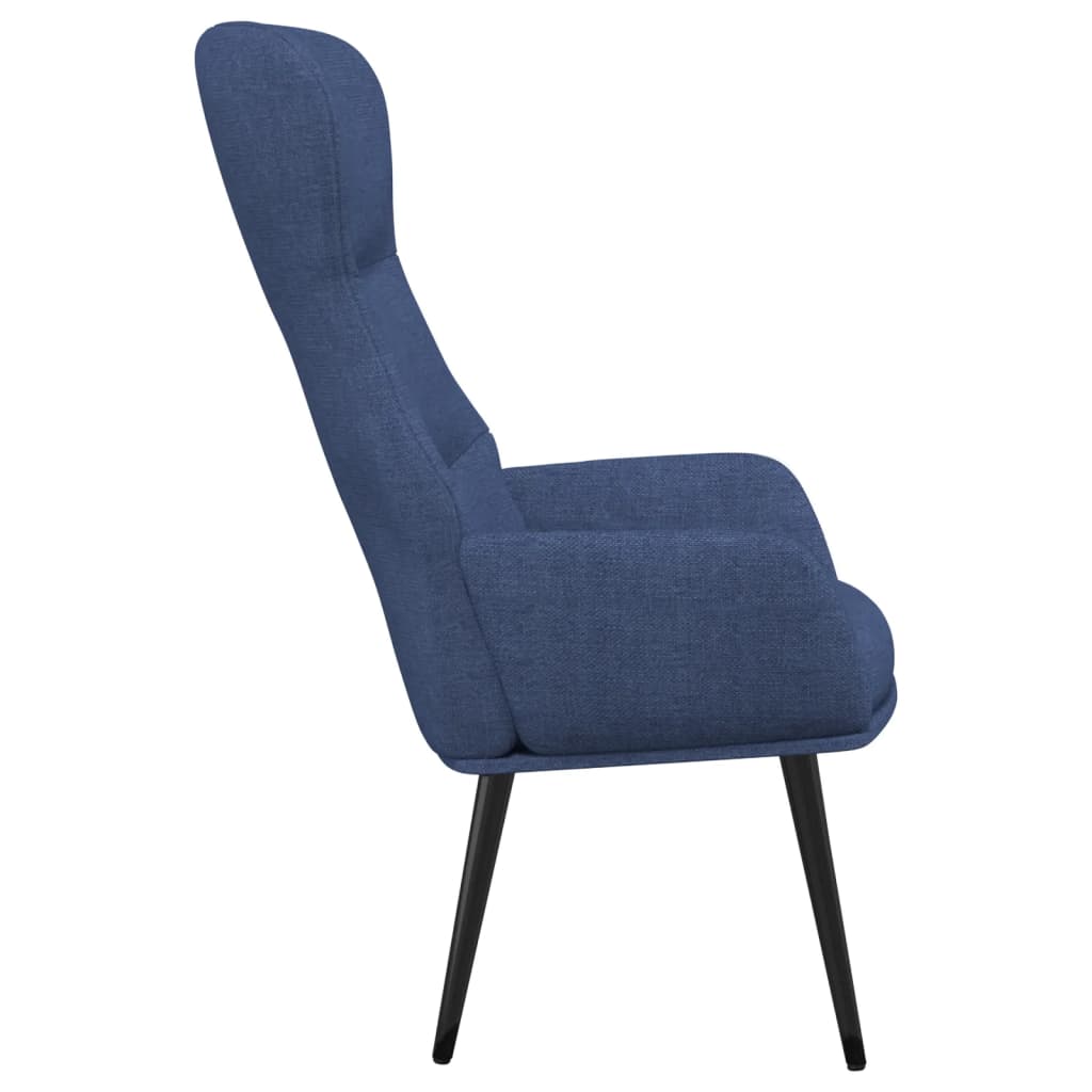 Chaise de relaxation Bleu Tissu - XIOS