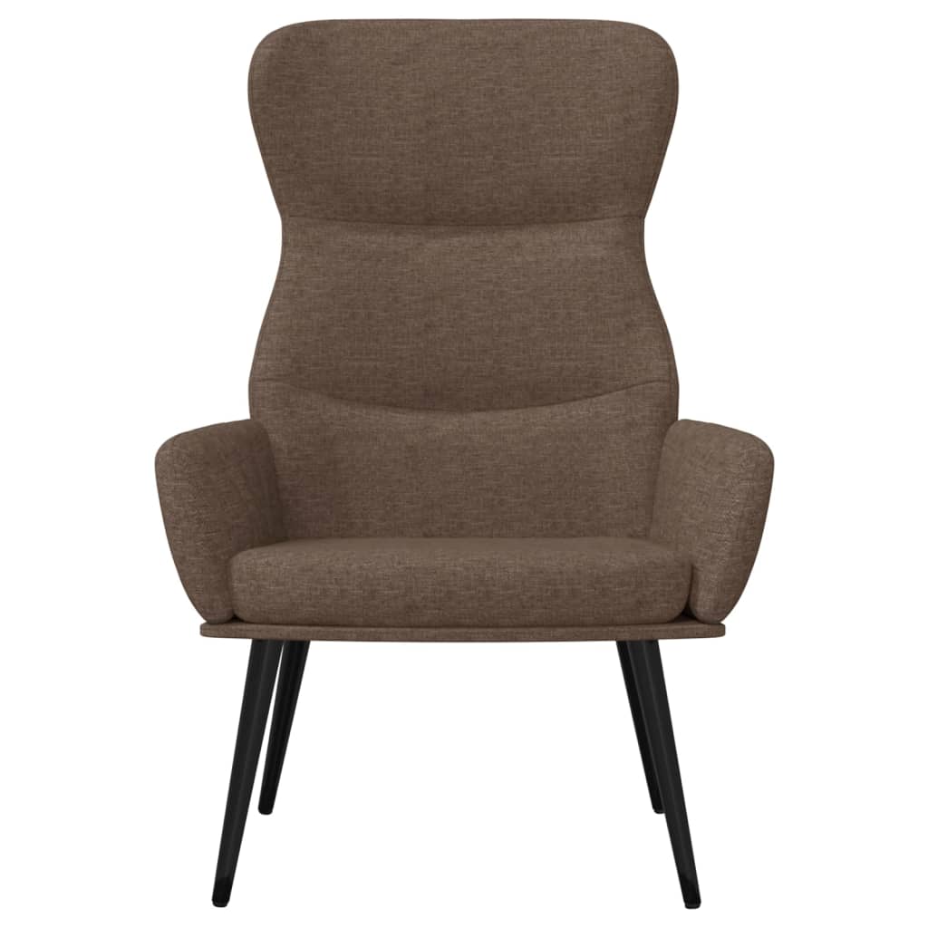 Chaise de relaxation Taupe Tissu - XIOS