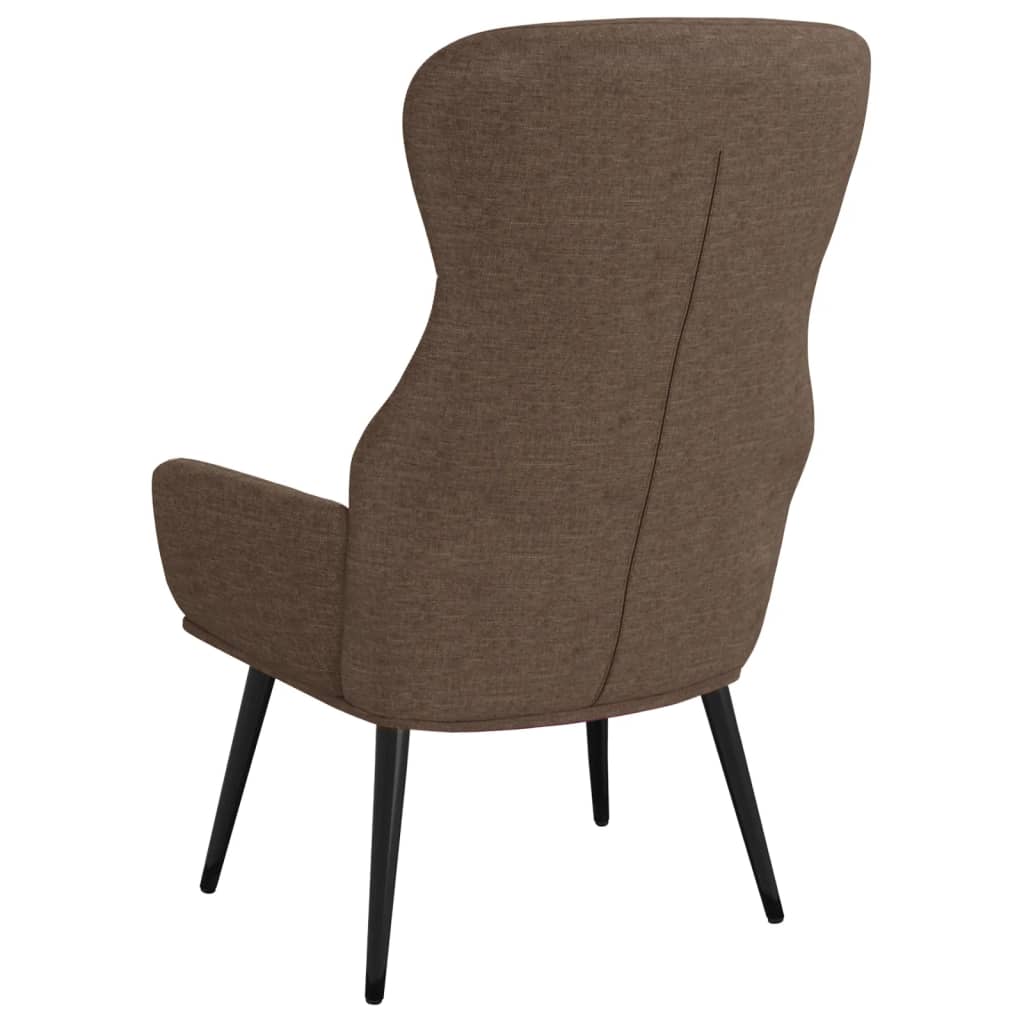 Chaise de relaxation Taupe Tissu - XIOS