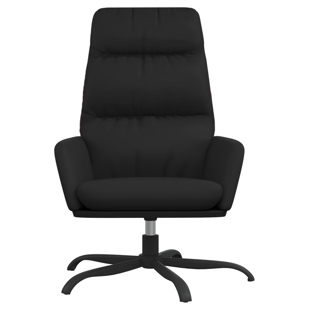 Chaise de relaxation Noir Similicuir - XIOS