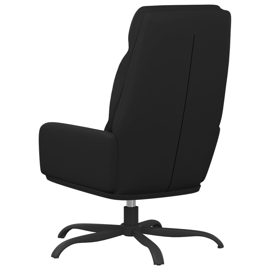 Chaise de relaxation Noir Similicuir - XIOS