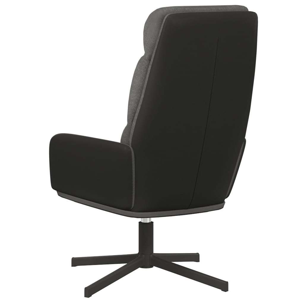 Chaise de relaxation Gris clair Tissu - XIOS