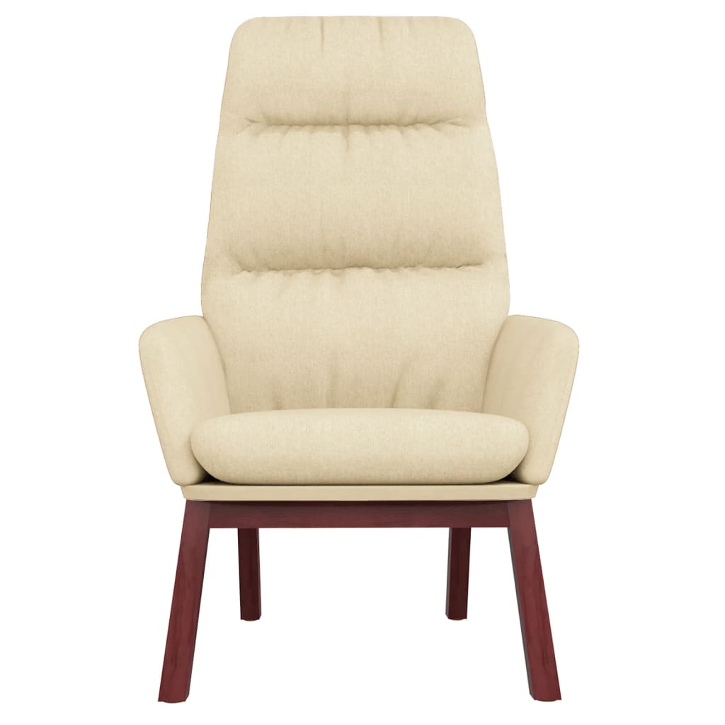 Chaise de relaxation Crème Tissu - XIOS