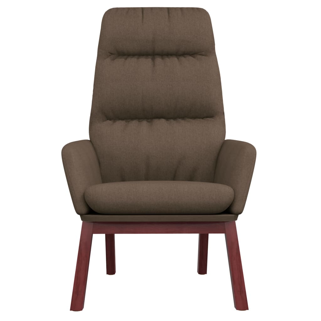 Chaise de relaxation Taupe Tissu - XIOS