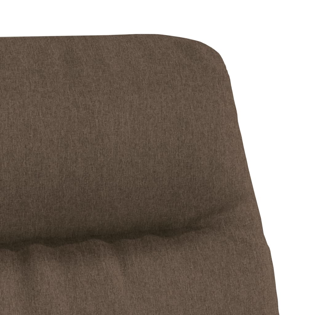 Chaise de relaxation Taupe Tissu - XIOS