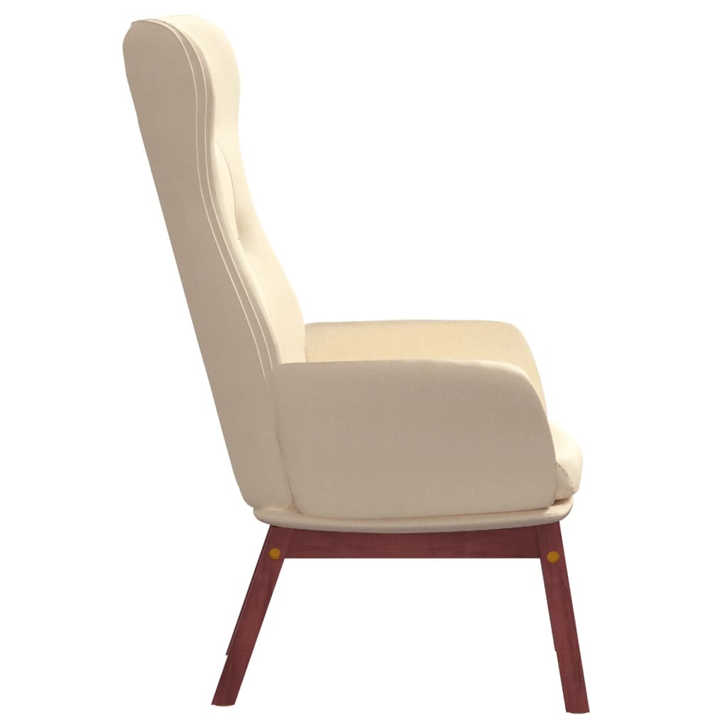 Chaise de relaxation Crème Tissu - XIOS