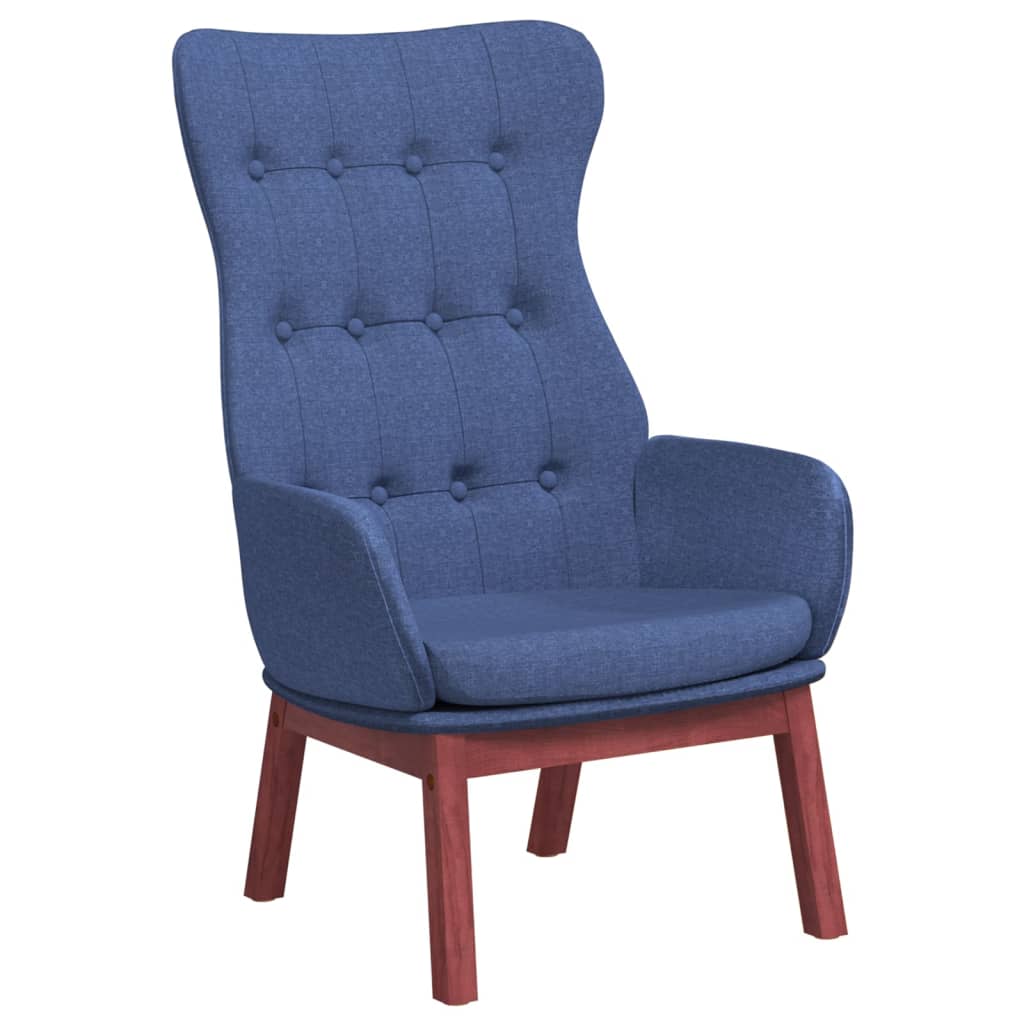 Chaise de relaxation Bleu Tissu - XIOS