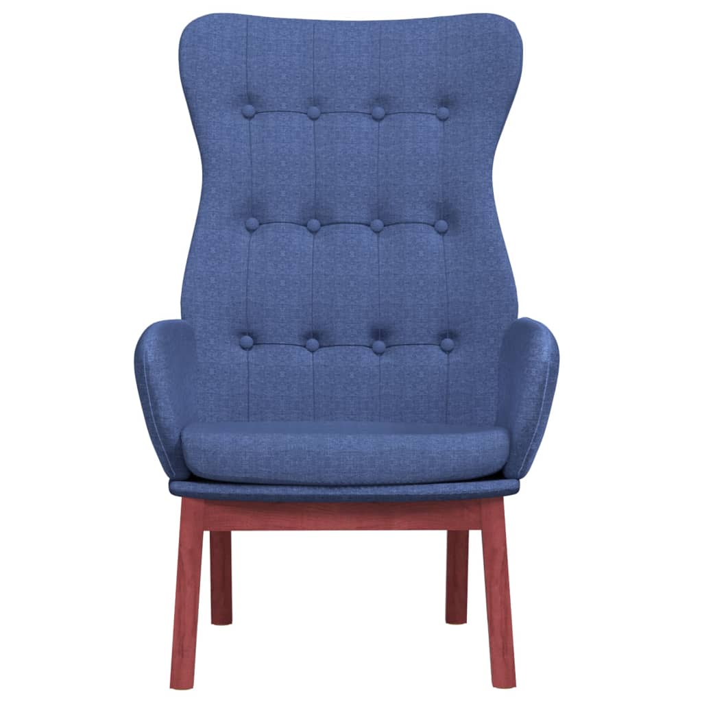 Chaise de relaxation Bleu Tissu - XIOS