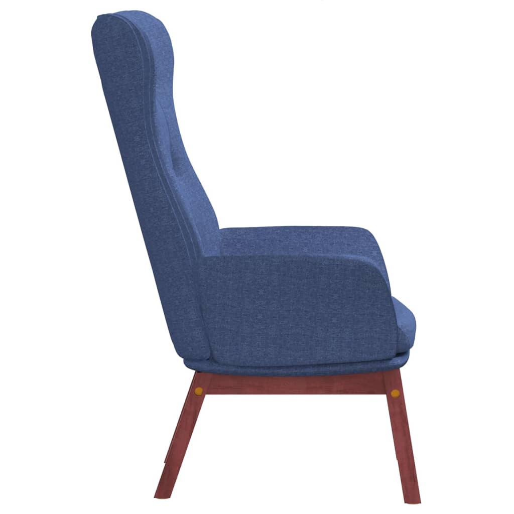 Chaise de relaxation Bleu Tissu - XIOS