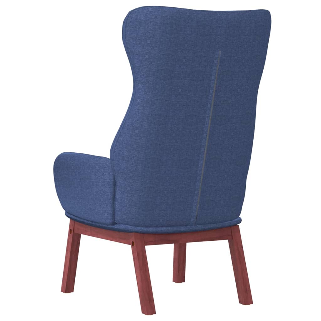 Chaise de relaxation Bleu Tissu - XIOS
