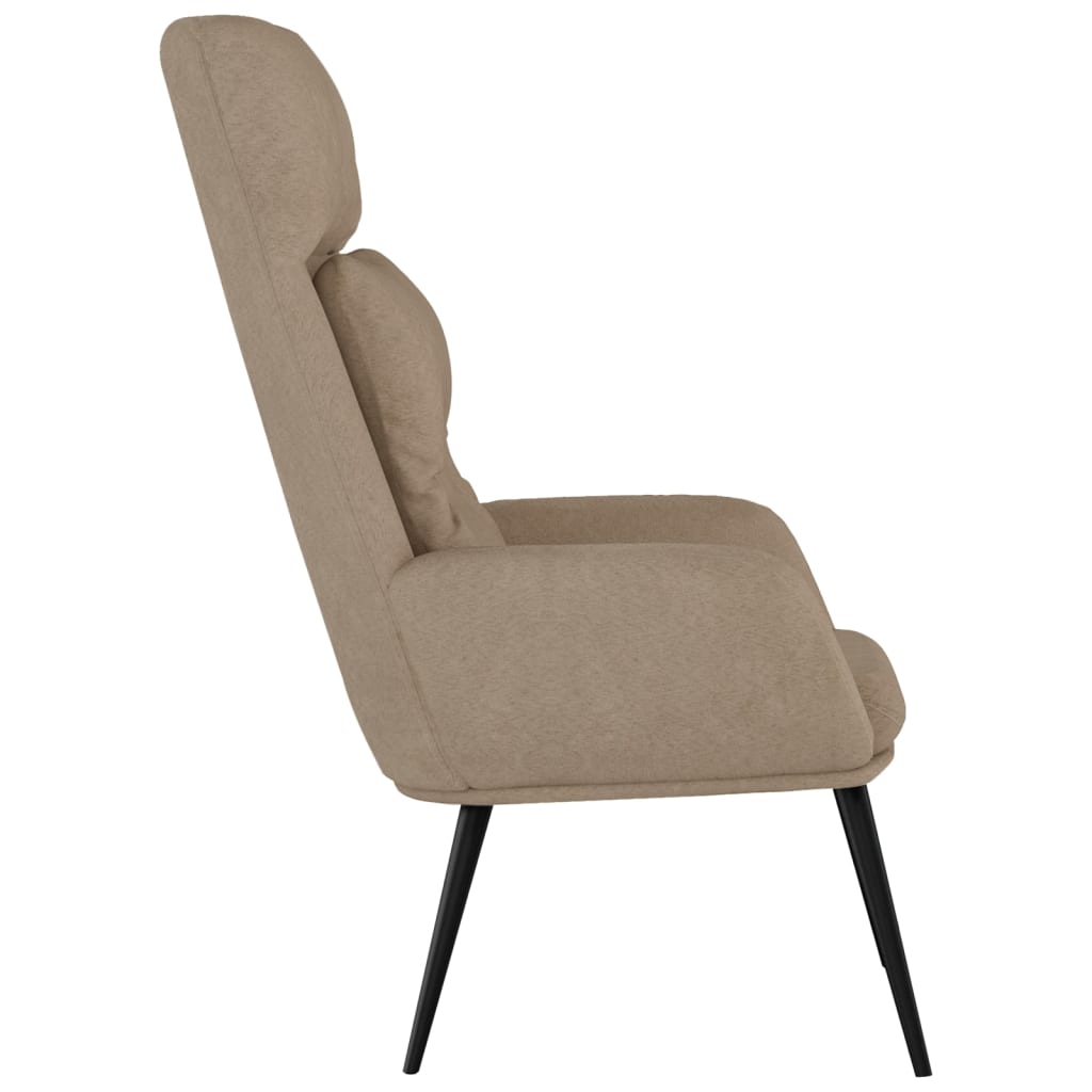 Chaise de relaxation Taupe Similicuir daim - XIOS