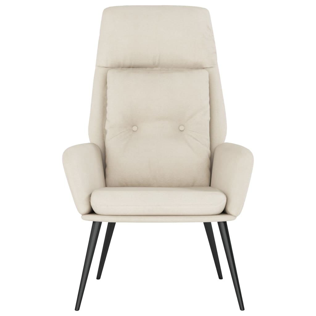 Chaise de relaxation Crème Similicuir daim - XIOS