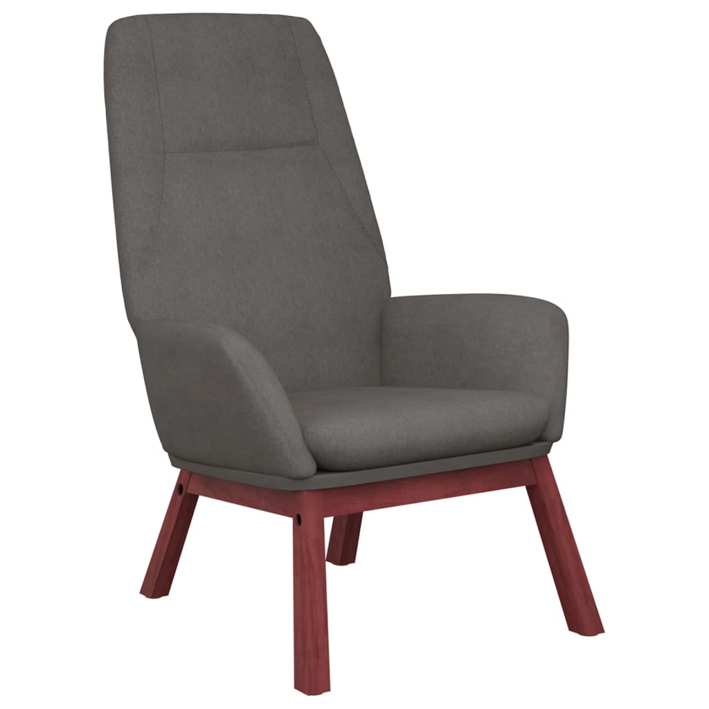 Chaise de relaxation Gris clair Tissu - XIOS