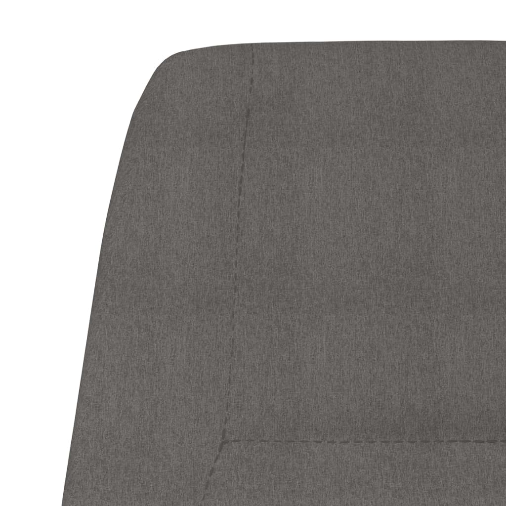 Chaise de relaxation Gris clair Tissu - XIOS