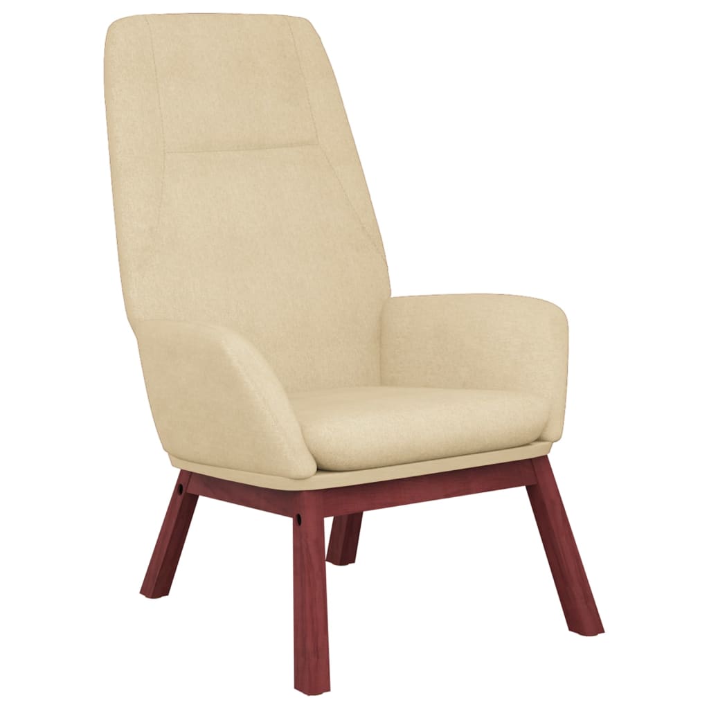 Chaise de relaxation Crème Tissu - XIOS