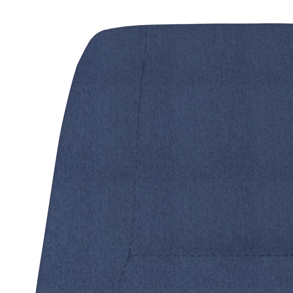 Chaise de relaxation Bleu Tissu - XIOS