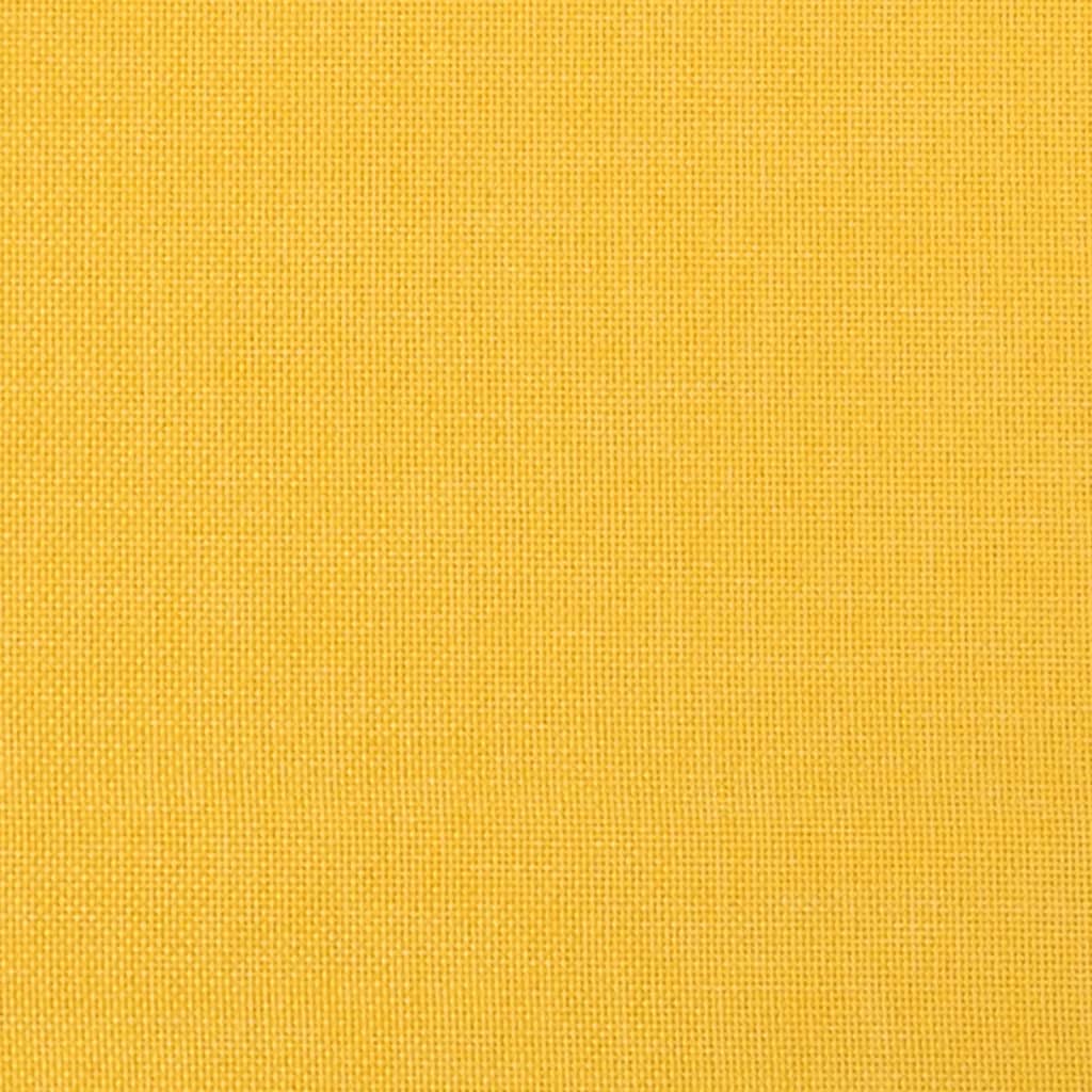 Chaise de relaxation Jaune moutarde Tissu - XIOS
