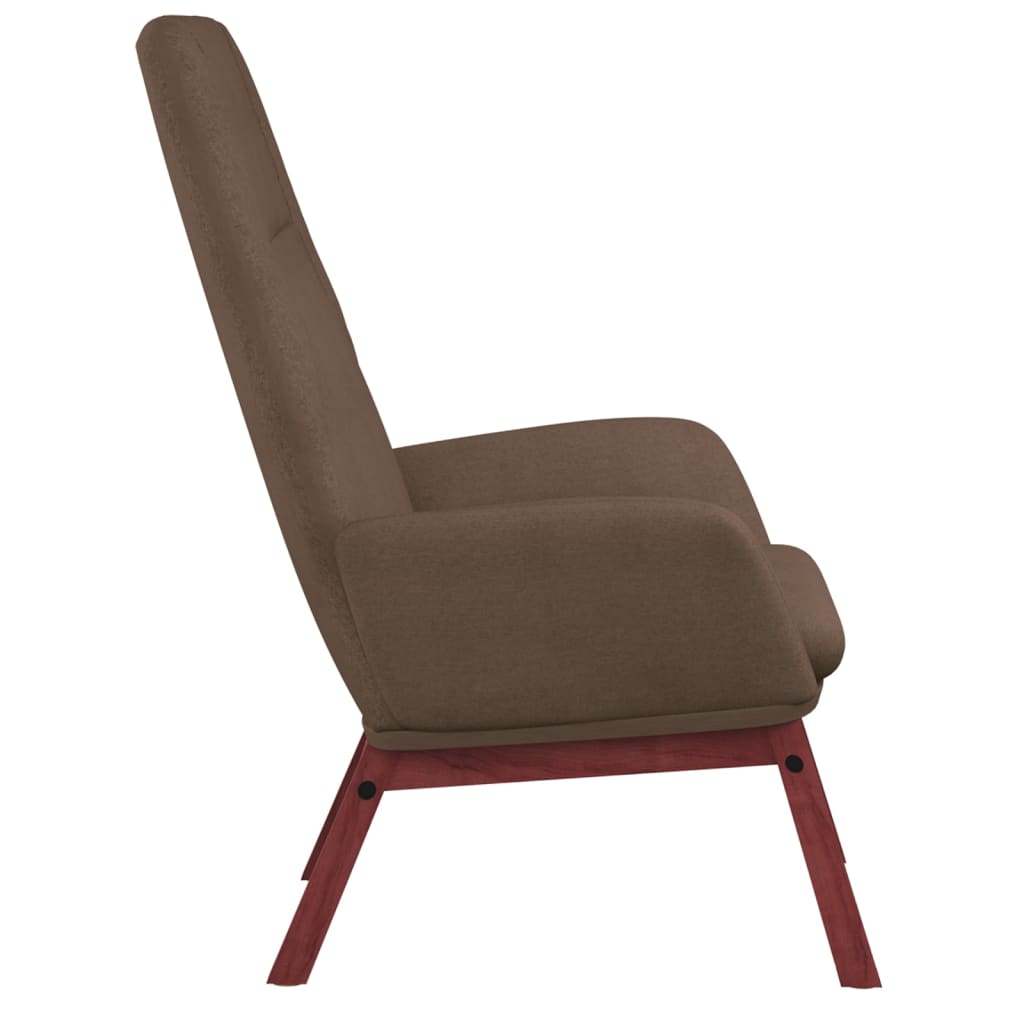 Chaise de relaxation Taupe Tissu - XIOS