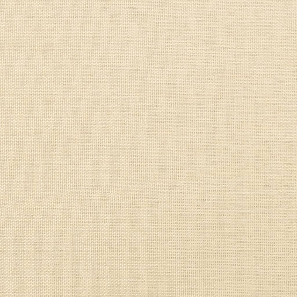 Repose-pied Crème 60x60x36 cm Tissu - XIOS