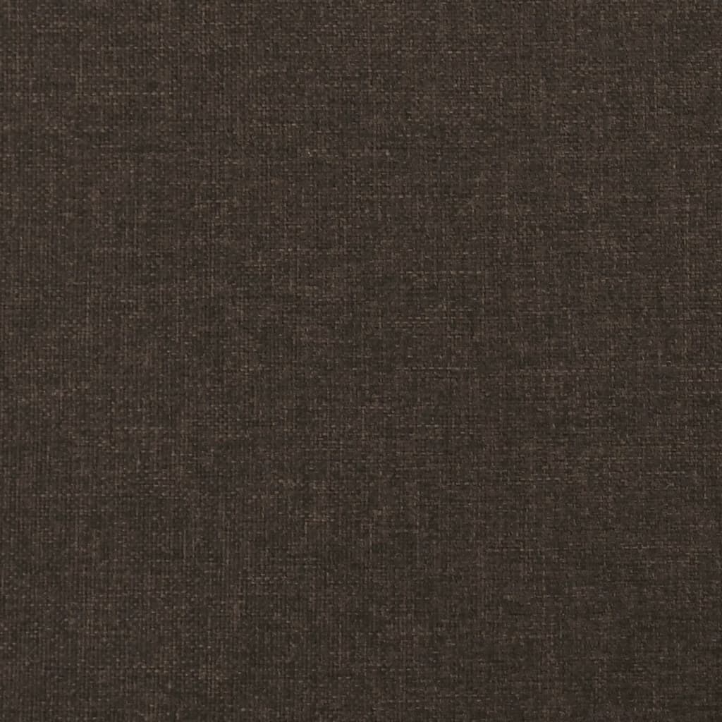 Repose-pied Marron 60x60x36 cm Tissu et similicuir - XIOS