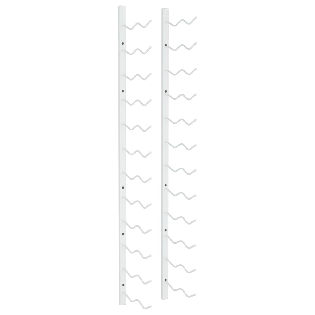 Casier à vin mural pour 24 bouteilles Blanc Fer - XIOS