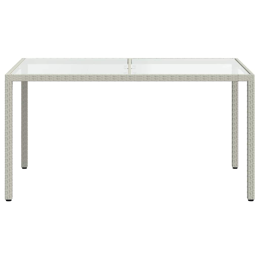 Ensemble à manger d'extérieur 5pcs avec coussins Résine tressée