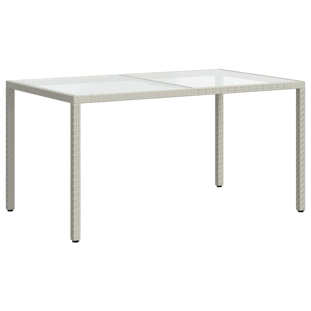 Ensemble à manger d'extérieur 5pcs avec coussins Résine tressée
