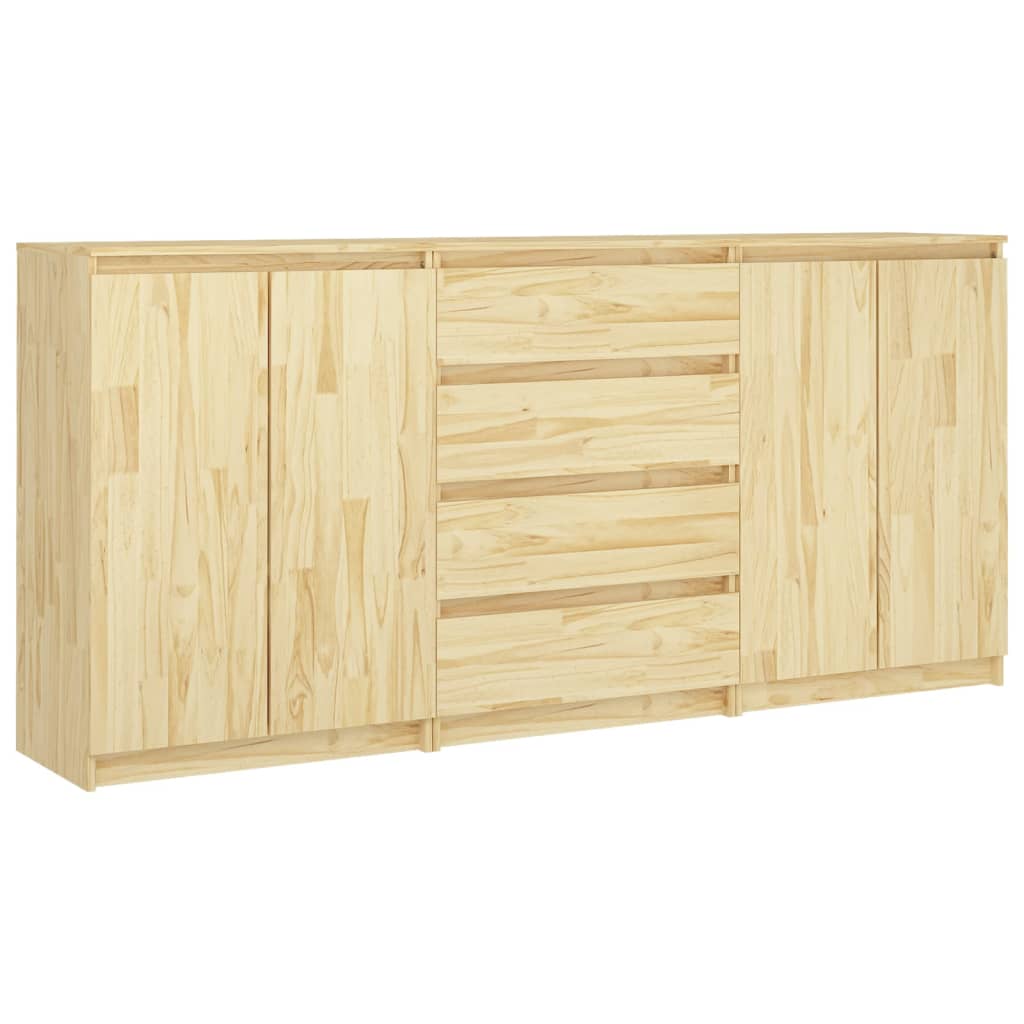 Armoires latérales 3 pcs Bois de pin massif - XIOS
