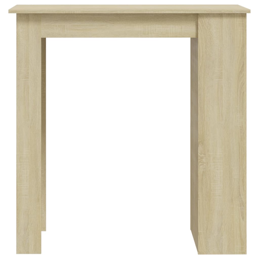 Table de bar avec rangement Chêne sonoma 102x50x103,5 cm - XIOS