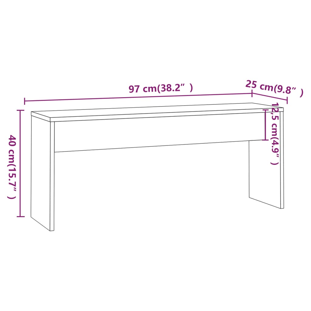 Ensemble à manger 3 pcs Chêne sonoma Bois d'ingénierie XIOS