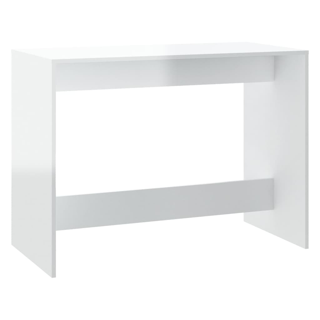 Ensemble à manger 3 pcs Blanc brillant Bois d'ingénierie - XIOS