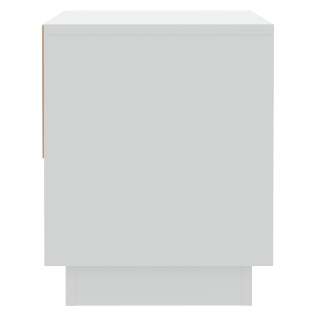 Tables de chevet 2 pcs Blanc 45x34x44 cm bois d'ingénierie - XIOS