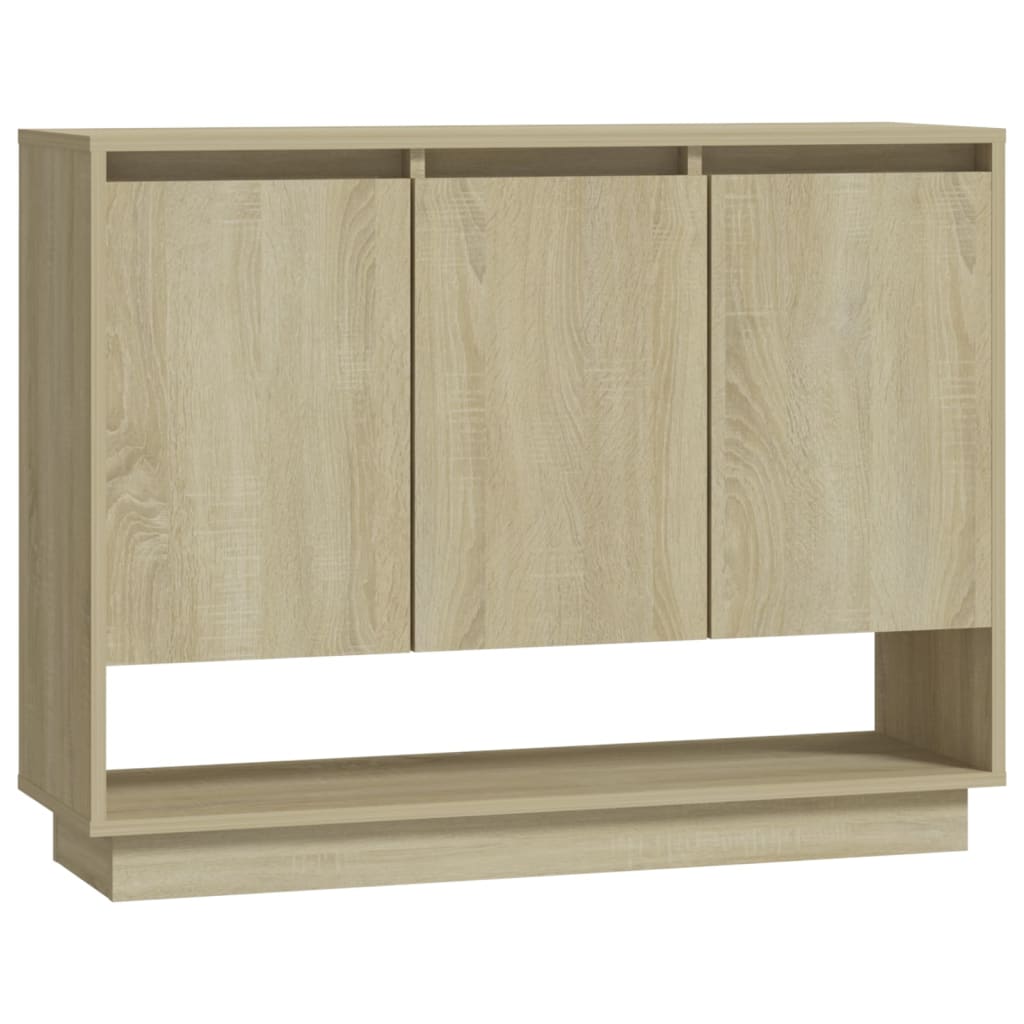 Buffet Chêne sonoma 97x31x75 cm Bois d'ingénierie - XIOS