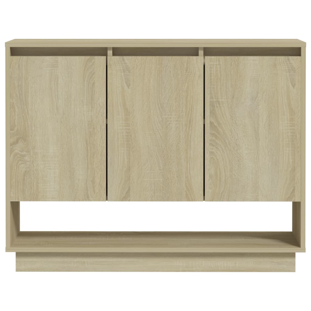 Buffet Chêne sonoma 97x31x75 cm Bois d'ingénierie - XIOS