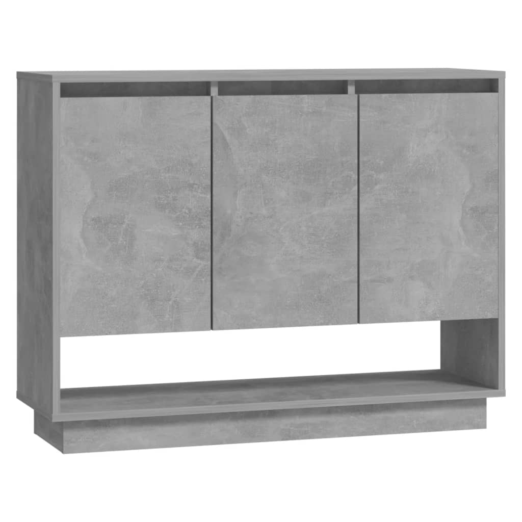 Buffet Gris béton 97x31x75 cm Bois d'ingénierie - XIOS