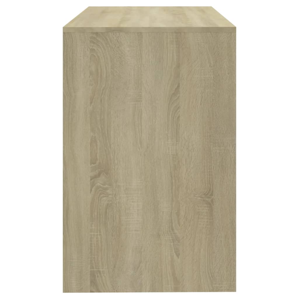 Bureau Chêne sonoma 101x50x76,5 cm Bois d'ingénierie Bureaux vidaXL