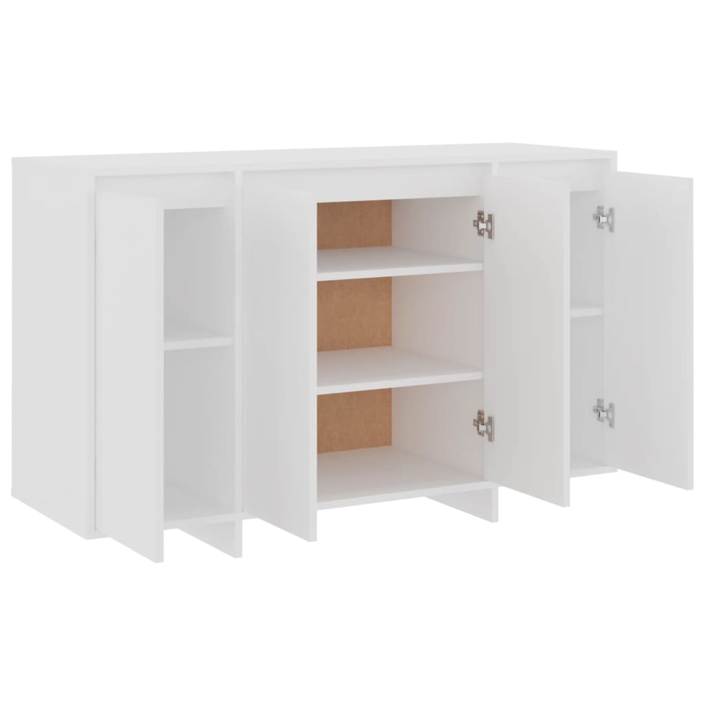 Buffet blanc 120x41x75 cm bois d'ingénierie - XIOS