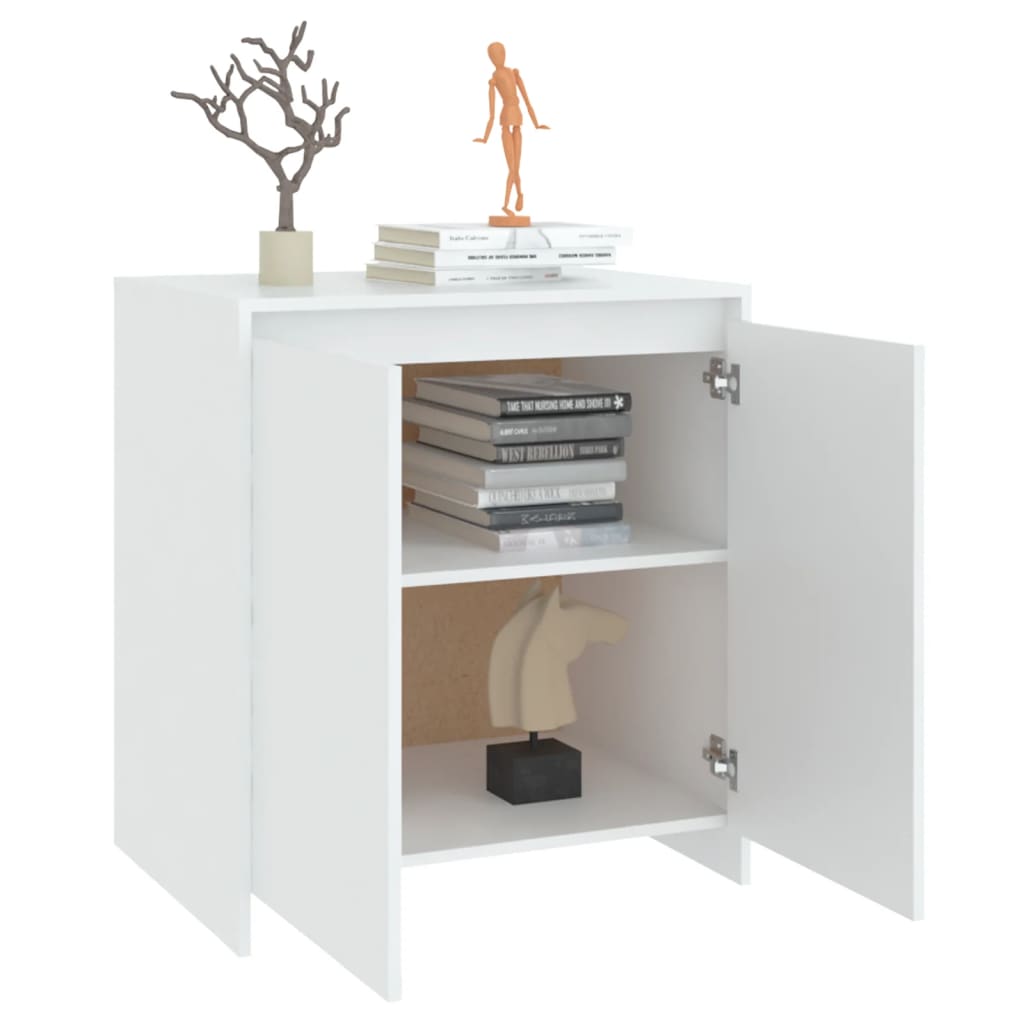 Buffet Blanc 70x41x75 cm Bois d'ingénierie - XIOS