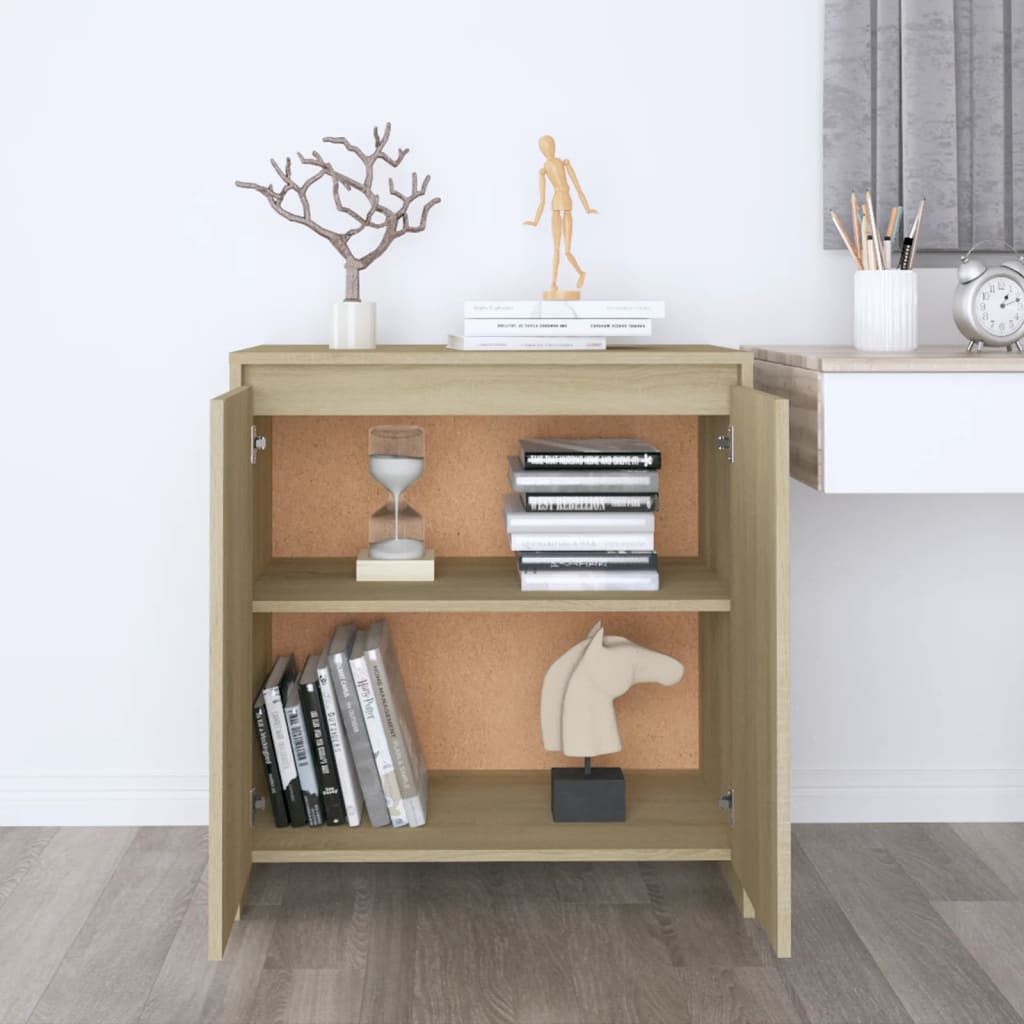 Buffet Chêne sonoma 70x41x75 cm Bois d'ingénierie - XIOS