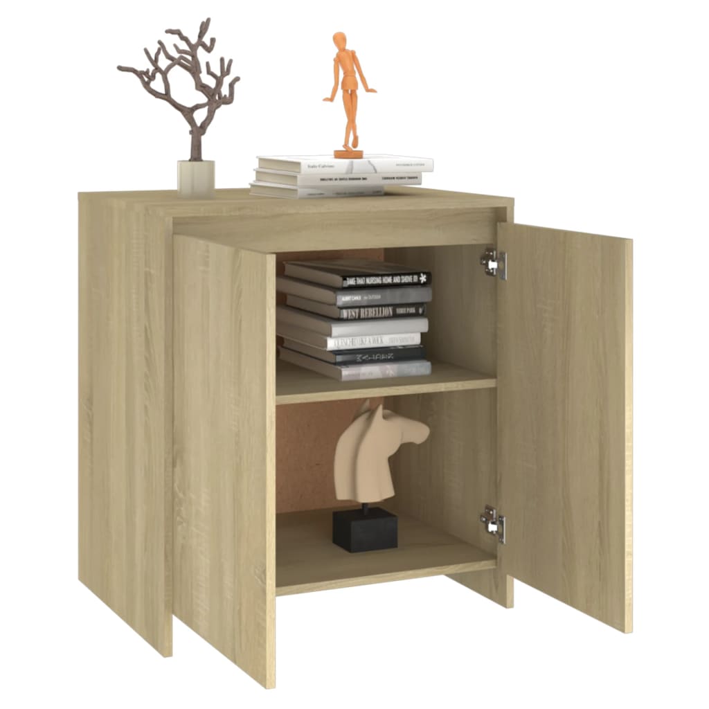 Buffet Chêne sonoma 70x41x75 cm Bois d'ingénierie - XIOS