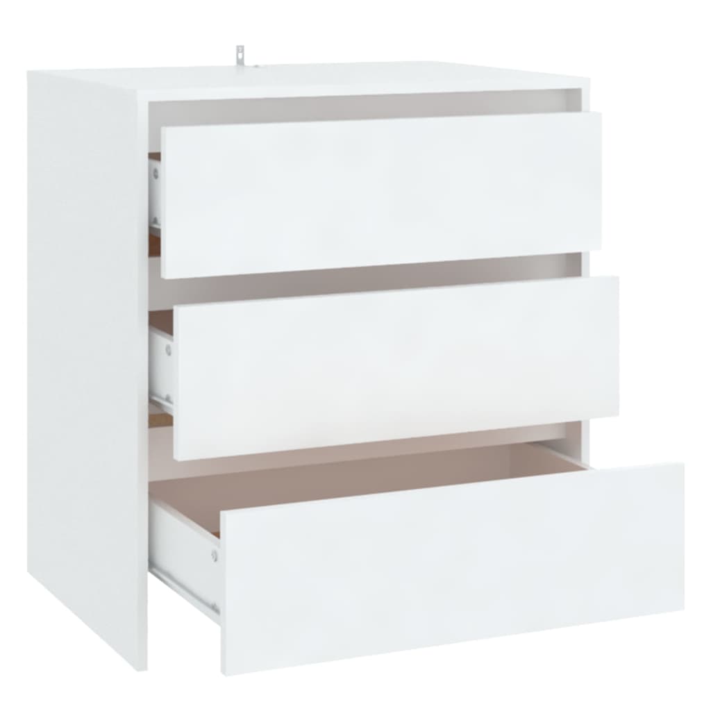 Buffet Blanc 70x41x75 cm Bois d'ingénierie - XIOS