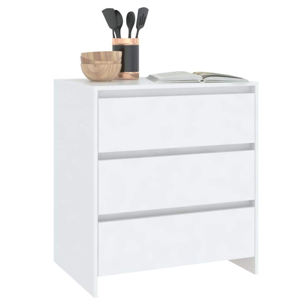 Buffet Blanc 70x41x75 cm Bois d'ingénierie - XIOS